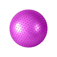 Мяч гимнастический массажный Atemi AGB0275 фиолетовый 75 см