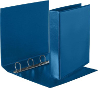 Папка/конверт Attache Папка на 4-х кольцах Панорама 50 мм синяя до 300 листов