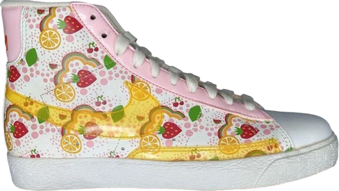 Кроссовки Nike Blazer Mid Premium GS 'Strawberry Shortcake', розовый