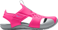 Сандалии Nike Sunray Protect 2 PS 'Hyper Pink Smoke Grey', розовый
