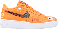 Кроссовки Nike Air Force 1 '07 Premium GS 'Just Do It', оранжевый