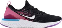 Кроссовки Nike Epic React Flyknit 2 GS 'Black Pink Blast', розовый