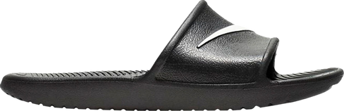 Сандалии Nike Kawa Slide GS 'Black White', черный
