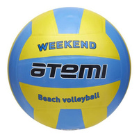 Мяч волейбольный Atemi Weekend желтый/голубой