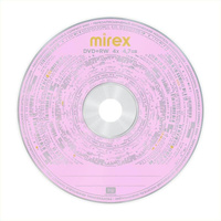 DVD+RW Mirex Brand 4X 4,7GB Bulk 50