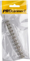 Клемма ProConnect Колодка клеммная КВ-6, 6А, 6 мм?, индивидуальная упаковка, цена за 1 упак
