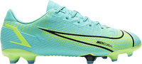 Бутсы Nike Mercurial Vapor 14 Academy FG MG GS 'Dynamic Turquoise Lime Glow', синий