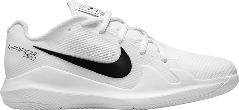 Кроссовки Nike NikeCourt Vapor Pro GS 'White Black', белый