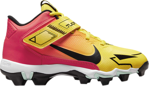 Бутсы Nike Force Trout 8 Keystone GS 'Yellow Strike Bright Crimson', желтый