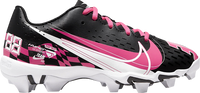 Бутсы Nike Hyperdiamond 4 Keystone GG 'Black Hyper Pink', черный