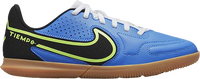 Бутсы Nike Tiempo Legend 9 Club IC GS 'Light Photo Blue Lime Glow', синий