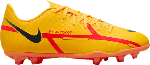 Бутсы Nike Phantom GT2 Club MG GS 'Laser Orange', оранжевый