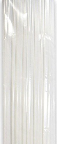 Товар для праздника Пати Бум палочка Палочки для воздушных шариков белые (100 штук в упаковке)