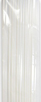 Товар для праздника Пати Бум палочка Палочки для воздушных шариков белые (100 штук в упаковке)
