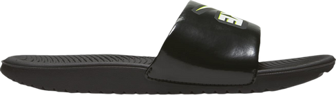 Сандалии Nike Kawa Slide GS 'Black Volt', черный