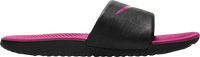 Сандалии Nike Kawa GS 'Black Vivid Pink', черный
