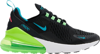 Кроссовки Nike Air Max 270 GS, черно-зеленый
