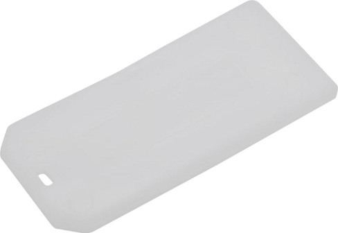 Кабельная маркировка Rexant Бирка кабельная Домик прямоугольный белая (100 шт/уп), цена за 1 упак