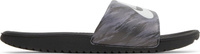 Сандалии Nike Kawa SE Slide GS 'Black Pure Platinum Camo', черный