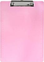Папка/конверт Attache Папка-планшет с зажимом A4 пластиковая красная