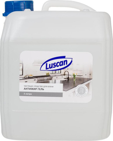 Бытовая химия Luscan Чистящее средство для кухни Антижир 3 л