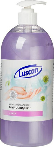 Для ванны и душа Luscan Мыло жидкое антибактериальное 1 л