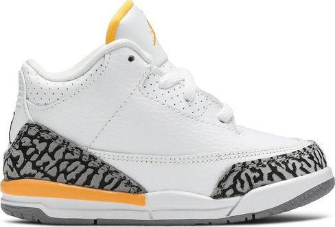 Кроссовки Air Jordan 3 Retro TD Laser Orange, оранжевый