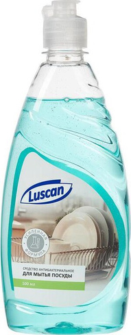 Бытовая химия Luscan Средство для мытья посуды антибактериальное 500 мл
