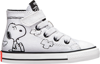 Кроссовки Converse Peanuts x Chuck Taylor All Star Easy-On High TD Snoopy and Woodstock, белый