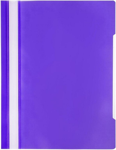 Папка/конверт Attache Скоросшиватель пластиковый Элементари до 100 листов фиолетовый