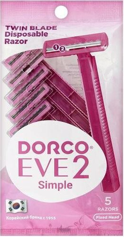 Средство для бритья Dorco Бритва одноразовая EVE2