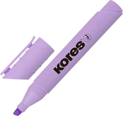 Маркер Kores Текстовыделитель High Liner Plus Pastel фиолетовый