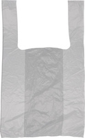 Упаковочные материалы АртПласт Пакет-майка ПНД 9 мкм белый (25+12х45 см, 100 штук в упаковке)