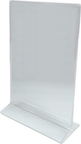 Стеллаж, подставка для печатной продукции Attache Подставка настольная для рекламных материалов А6 двусторонняя вертикал