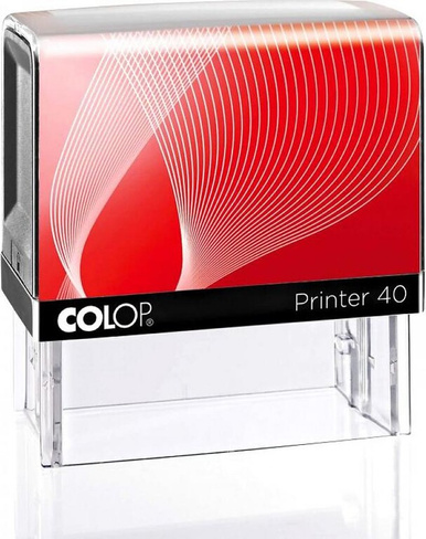 Штемпельная продукция Colop Оснастка для штампов Printer C40 23x59mm с персонализацией Black 1415840