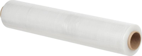 Упаковочные материалы Stretch стрейч для ручной упаковки Стрейч-пленка для ручной упаковки с втулкой прозрачная вес 2 кг