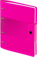 Блокнот Attache Ежедневник датированный 2021 год Digital пластик A5 136 листов розовый