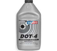 Тормозная жидкость LUXЕ DOT-4 серебр. кан 455мл
