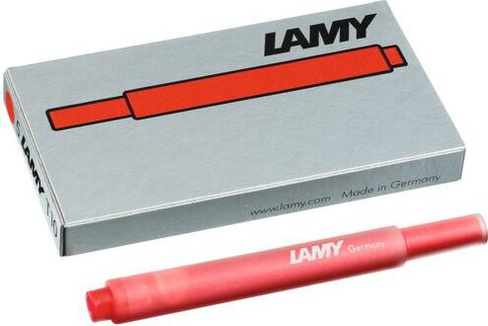 Ручка Lamy Картридж для перьевой ручки T10 черный (5 штук в упаковке)