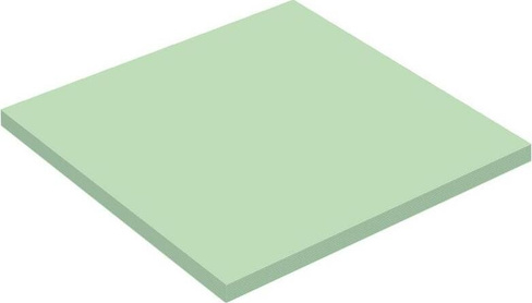 Блокнот Attache Стикеры 76x76 мм пастельные салатовые (1 блок, 50 листов)
