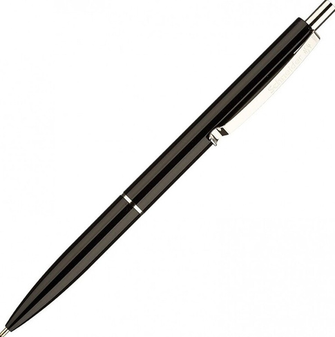 Ручка Schneider Ручка шариковая автоматическая K15, ЧЕРНАЯ, корпус черный, узел 1 мм, линия письма 0,5 мм, 3081