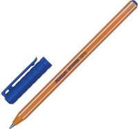 Ручка Pensan Ручка шариковая масляная Officepen 1010, СИНЯЯ, корпус оранжевый, 1 мм, линия 0,8 мм, 1010/60