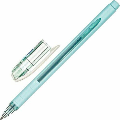 Ручка Uni Комплект ручек шариковых "Jetstream SX-101-07FL", синяя, 0,7 мм, грип, бирюзовый корпус