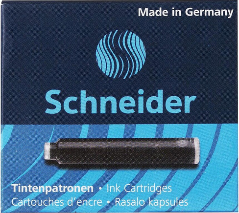 Ручка Schneider Чернила в патронах черные (6 штук в упаковке)