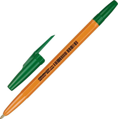 Ручка Corvina Ручка шариковая 51 Vintage зеленая (толщина линии 0.7 мм)