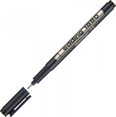Ручка Edding Набор линеров E-1880/4S черные (толщина линии 0.25,0.35,0.5,0.7 мм)