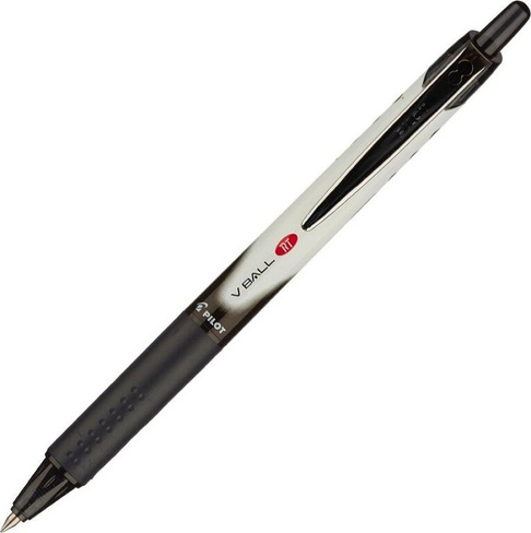 Ручка Pilot Ручка капиллярная "V Ball RT", черные чернила