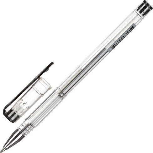 Ручка Attache Ручка гелевая Omega черная (толщина линии 0.5 мм)