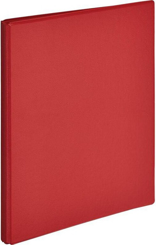 Папка/конверт Bantex Папка с зажимом А4 1.9 мм красная (до 100 листов)