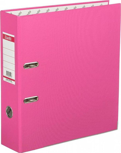 Папка/конверт Bantex Папка-регистратор Economy Plus 80 мм розовая
